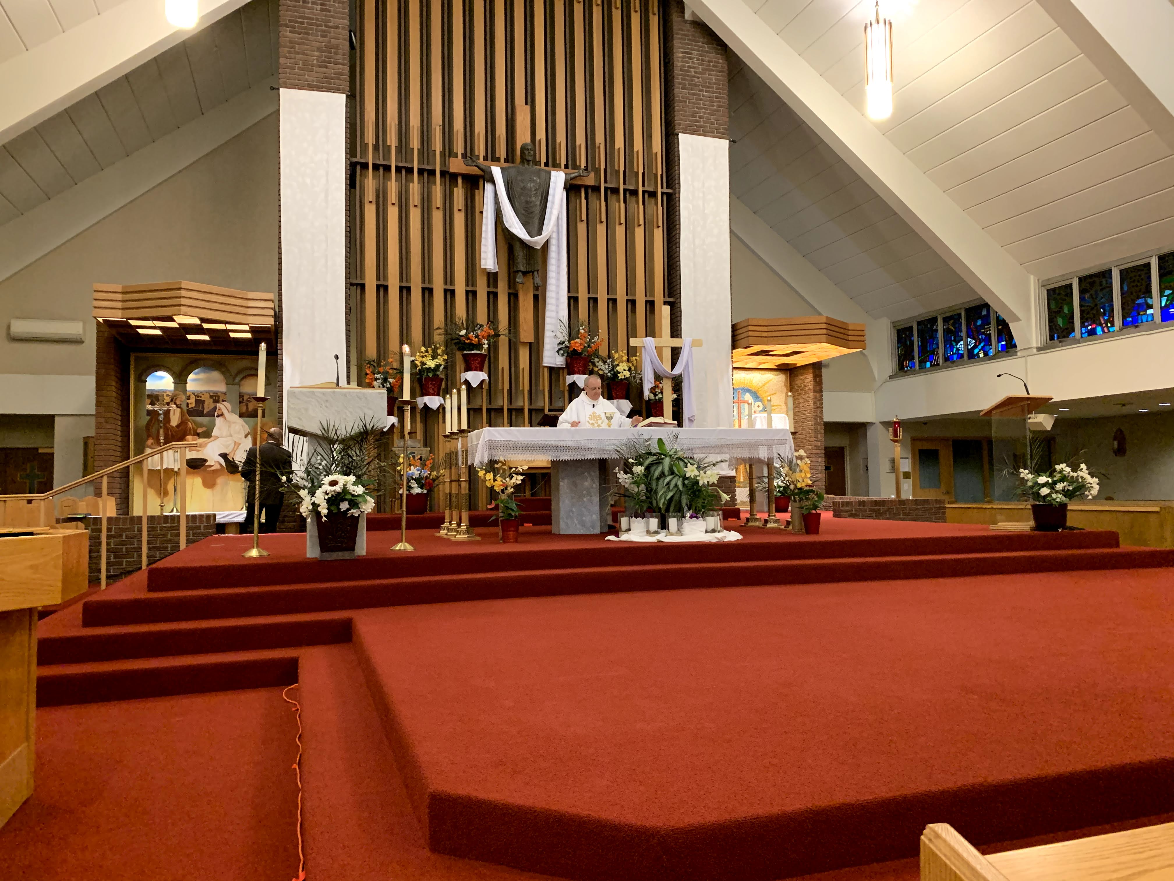 Inside View of the Altar